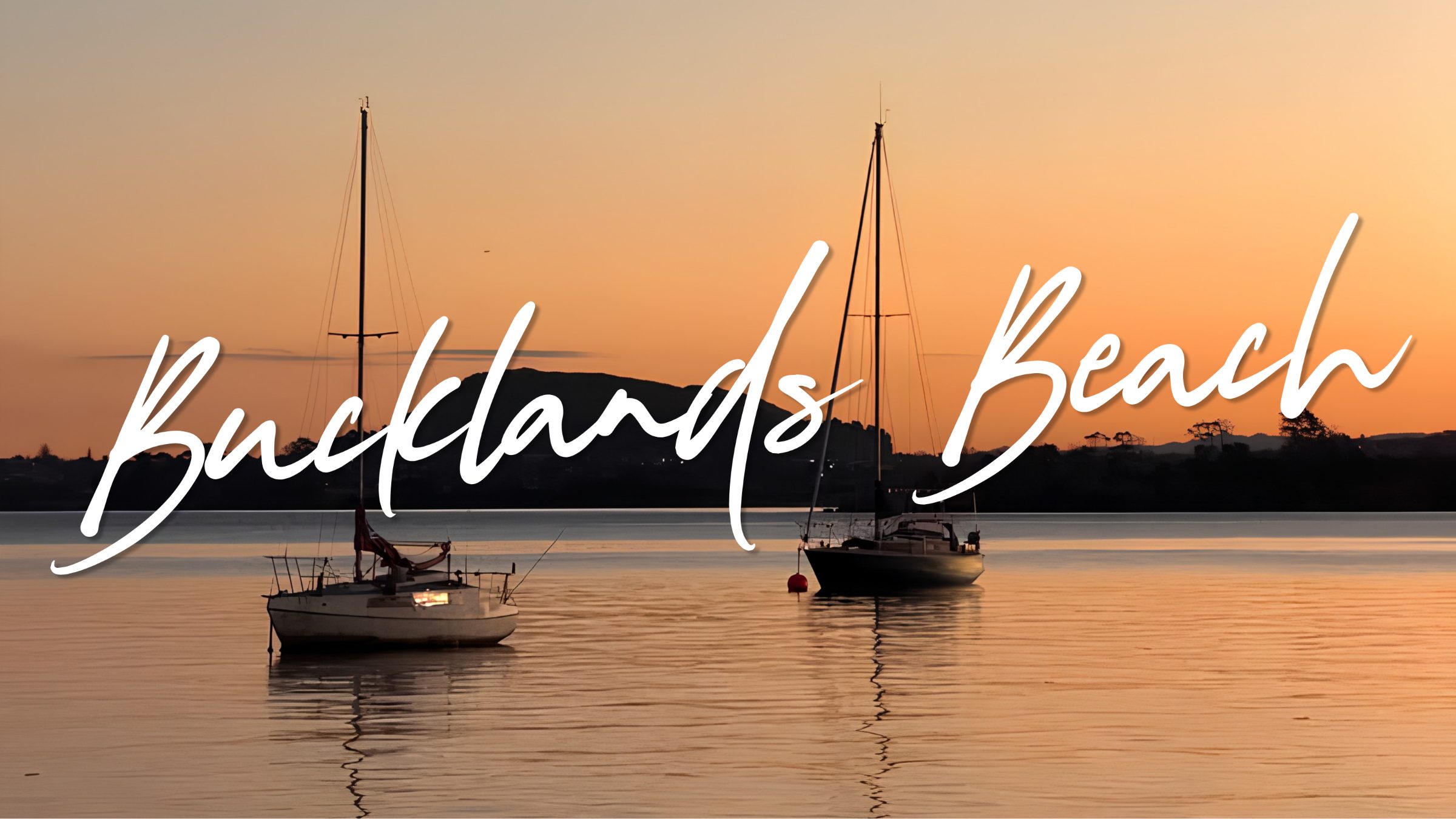 Bucklands Beach at dusk, East Auckland